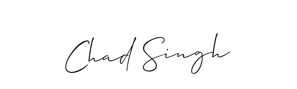 Allison_Script is a professional signature style that is perfect for those who want to add a touch of class to their signature. It is also a great choice for those who want to make their signature more unique. Get Chad Singh name to fancy signature for free. Chad Singh signature style 2 images and pictures png