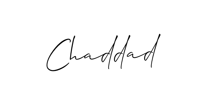 if you are searching for the best signature style for your name Chaddad. so please give up your signature search. here we have designed multiple signature styles  using Allison_Script. Chaddad signature style 2 images and pictures png