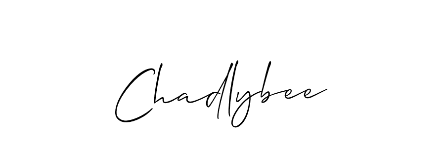 Once you've used our free online signature maker to create your best signature Allison_Script style, it's time to enjoy all of the benefits that Chadlybee name signing documents. Chadlybee signature style 2 images and pictures png