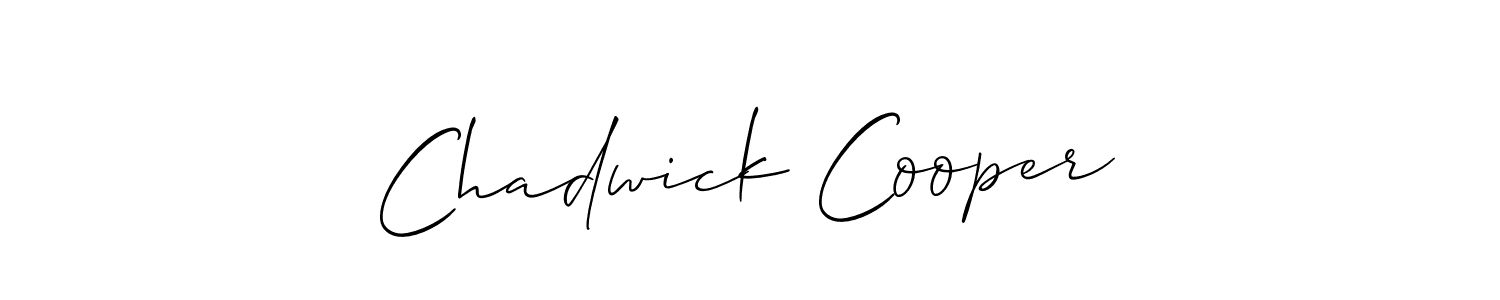 Best and Professional Signature Style for Chadwick Cooper. Allison_Script Best Signature Style Collection. Chadwick Cooper signature style 2 images and pictures png