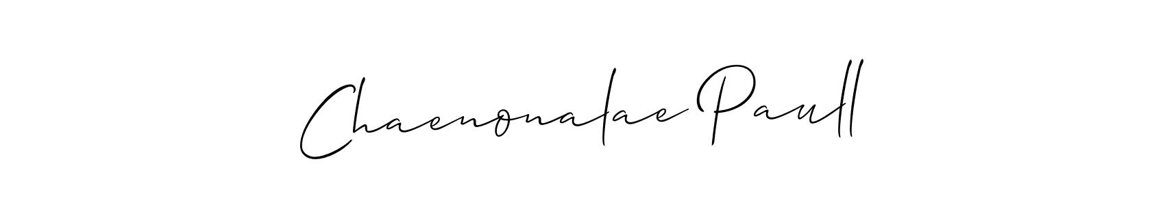 Check out images of Autograph of Chaenonalae Paull name. Actor Chaenonalae Paull Signature Style. Allison_Script is a professional sign style online. Chaenonalae Paull signature style 2 images and pictures png