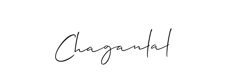 Design your own signature with our free online signature maker. With this signature software, you can create a handwritten (Allison_Script) signature for name Chaganlal. Chaganlal signature style 2 images and pictures png