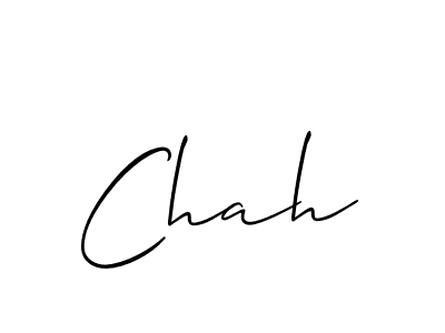 Similarly Allison_Script is the best handwritten signature design. Signature creator online .You can use it as an online autograph creator for name Chah. Chah signature style 2 images and pictures png