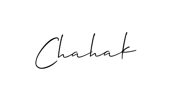 How to Draw Chahak signature style? Allison_Script is a latest design signature styles for name Chahak. Chahak signature style 2 images and pictures png