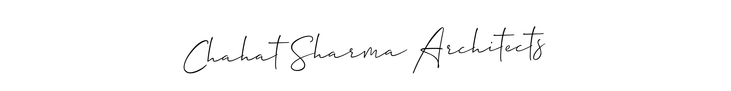 You can use this online signature creator to create a handwritten signature for the name Chahat Sharma Architects. This is the best online autograph maker. Chahat Sharma Architects signature style 2 images and pictures png