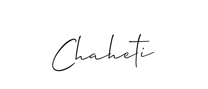 Also we have Chaheti name is the best signature style. Create professional handwritten signature collection using Allison_Script autograph style. Chaheti signature style 2 images and pictures png