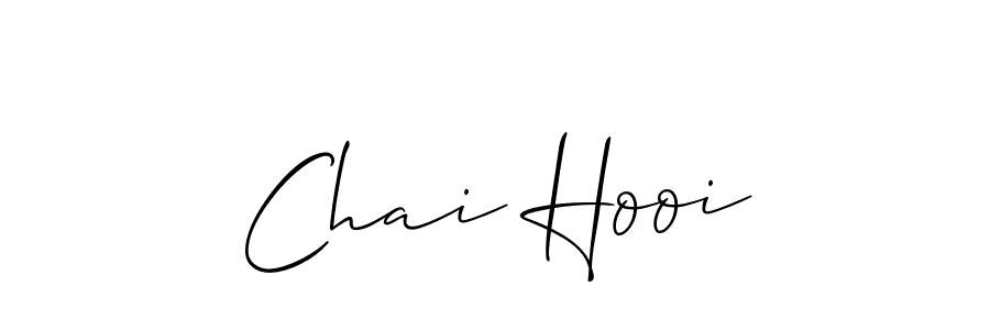Make a short Chai Hooi signature style. Manage your documents anywhere anytime using Allison_Script. Create and add eSignatures, submit forms, share and send files easily. Chai Hooi signature style 2 images and pictures png