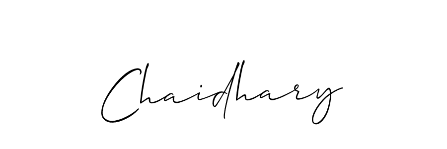 Best and Professional Signature Style for Chaidhary. Allison_Script Best Signature Style Collection. Chaidhary signature style 2 images and pictures png