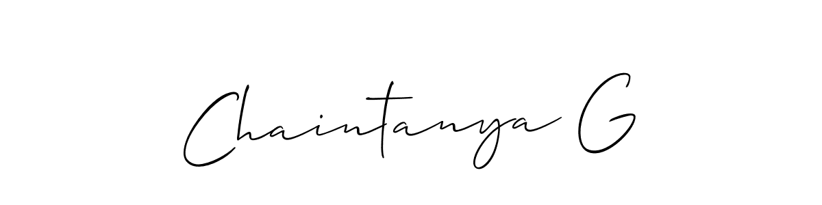 Make a beautiful signature design for name Chaintanya G. Use this online signature maker to create a handwritten signature for free. Chaintanya G signature style 2 images and pictures png