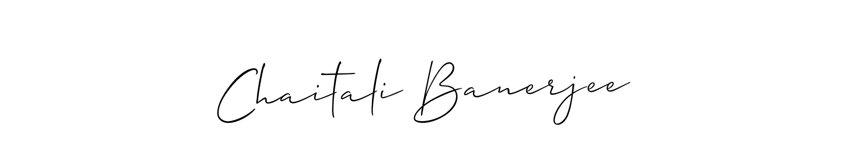 Chaitali Banerjee stylish signature style. Best Handwritten Sign (Allison_Script) for my name. Handwritten Signature Collection Ideas for my name Chaitali Banerjee. Chaitali Banerjee signature style 2 images and pictures png