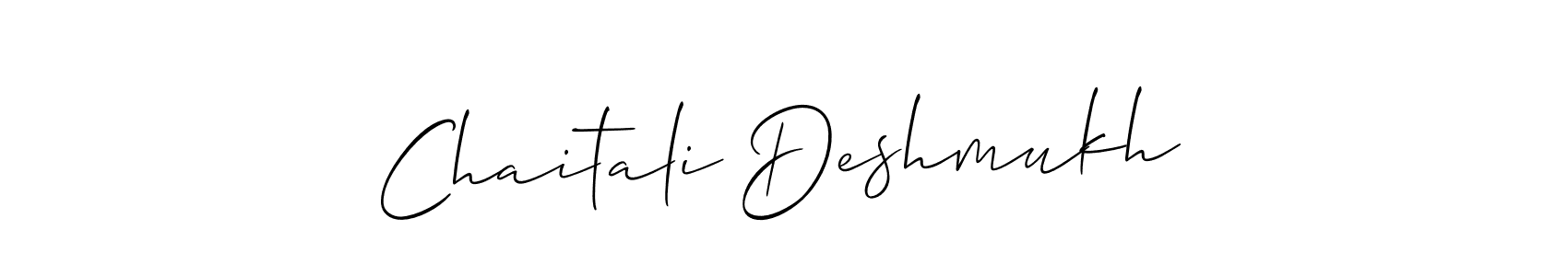 How to Draw Chaitali Deshmukh signature style? Allison_Script is a latest design signature styles for name Chaitali Deshmukh. Chaitali Deshmukh signature style 2 images and pictures png