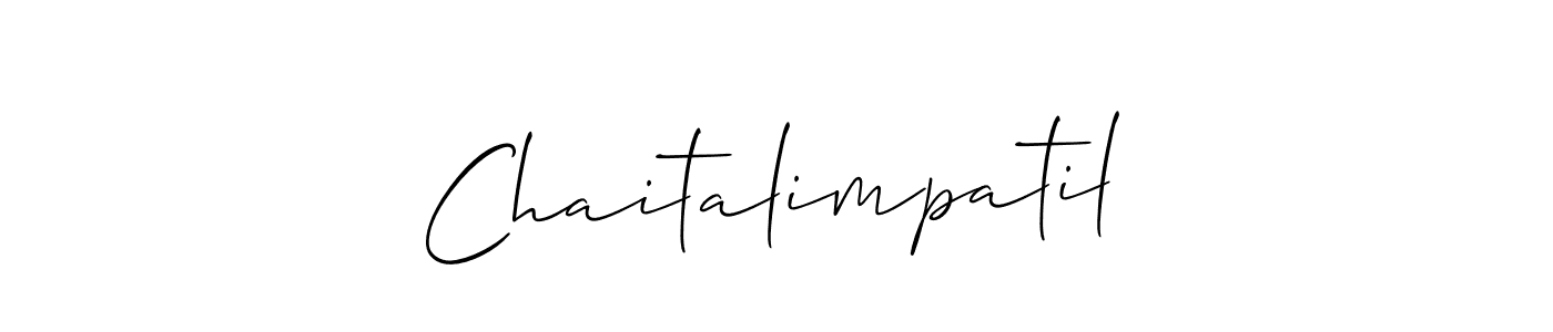 Best and Professional Signature Style for Chaitalimpatil. Allison_Script Best Signature Style Collection. Chaitalimpatil signature style 2 images and pictures png
