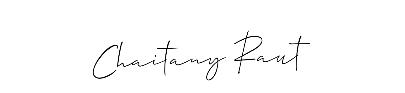 Make a beautiful signature design for name Chaitany Raut. Use this online signature maker to create a handwritten signature for free. Chaitany Raut signature style 2 images and pictures png