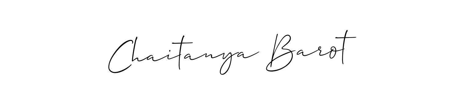 Similarly Allison_Script is the best handwritten signature design. Signature creator online .You can use it as an online autograph creator for name Chaitanya Barot. Chaitanya Barot signature style 2 images and pictures png