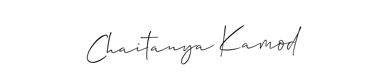 Once you've used our free online signature maker to create your best signature Allison_Script style, it's time to enjoy all of the benefits that Chaitanya Kamod name signing documents. Chaitanya Kamod signature style 2 images and pictures png