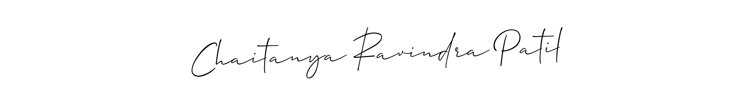 Chaitanya Ravindra Patil stylish signature style. Best Handwritten Sign (Allison_Script) for my name. Handwritten Signature Collection Ideas for my name Chaitanya Ravindra Patil. Chaitanya Ravindra Patil signature style 2 images and pictures png