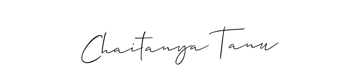 This is the best signature style for the Chaitanya Tanu name. Also you like these signature font (Allison_Script). Mix name signature. Chaitanya Tanu signature style 2 images and pictures png