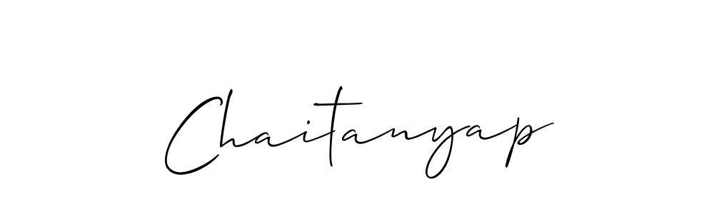 You should practise on your own different ways (Allison_Script) to write your name (Chaitanyap) in signature. don't let someone else do it for you. Chaitanyap signature style 2 images and pictures png