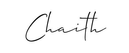 Make your name Chaith memorable on every contract using Allison_Script autograph style. Instant transparent background export available. Chaith signature style 2 images and pictures png