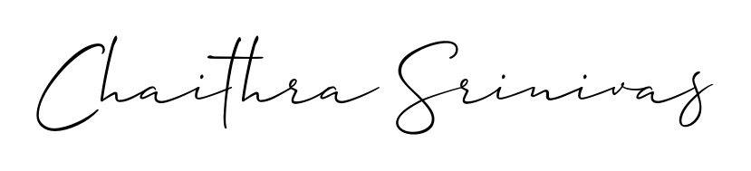 The Allison_Script font transforms the name Chaithra Srinivas into an executive sign with sharp precision and distinguished character. Chaithra Srinivas signature style 2 images and pictures png