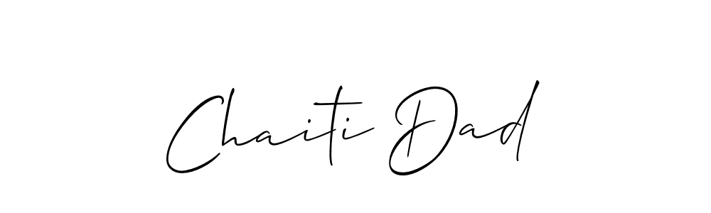 How to Draw Chaiti Dad signature style? Allison_Script is a latest design signature styles for name Chaiti Dad. Chaiti Dad signature style 2 images and pictures png