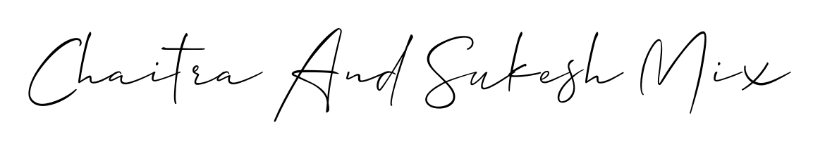 How to make Chaitra And Sukesh Mix name signature. Use Allison_Script style for creating short signs online. This is the latest handwritten sign. Chaitra And Sukesh Mix signature style 2 images and pictures png