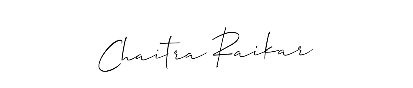 This is the best signature style for the Chaitra Raikar name. Also you like these signature font (Allison_Script). Mix name signature. Chaitra Raikar signature style 2 images and pictures png