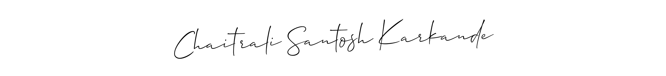 See photos of Chaitrali Santosh Karkande official signature by Spectra . Check more albums & portfolios. Read reviews & check more about Allison_Script font. Chaitrali Santosh Karkande signature style 2 images and pictures png