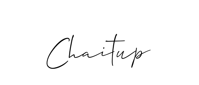 The best way (Allison_Script) to make a short signature is to pick only two or three words in your name. The name Chaitup include a total of six letters. For converting this name. Chaitup signature style 2 images and pictures png