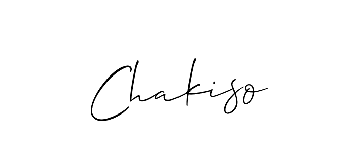 if you are searching for the best signature style for your name Chakiso. so please give up your signature search. here we have designed multiple signature styles  using Allison_Script. Chakiso signature style 2 images and pictures png