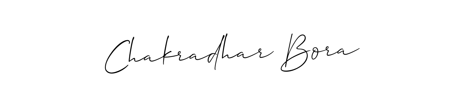 You can use this online signature creator to create a handwritten signature for the name Chakradhar Bora. This is the best online autograph maker. Chakradhar Bora signature style 2 images and pictures png