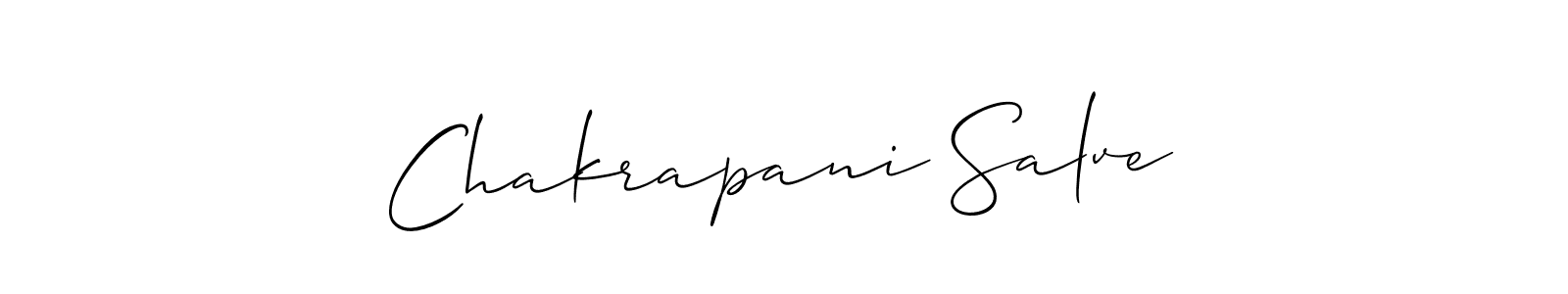 Make a beautiful signature design for name Chakrapani Salve. Use this online signature maker to create a handwritten signature for free. Chakrapani Salve signature style 2 images and pictures png