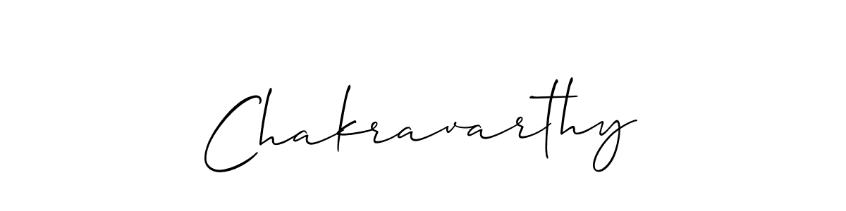 It looks lik you need a new signature style for name Chakravarthy. Design unique handwritten (Allison_Script) signature with our free signature maker in just a few clicks. Chakravarthy signature style 2 images and pictures png