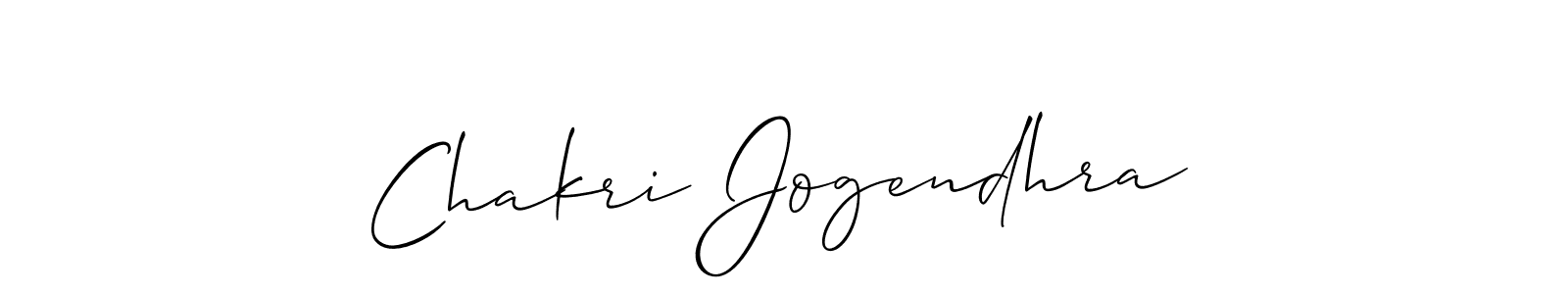 Once you've used our free online signature maker to create your best signature Allison_Script style, it's time to enjoy all of the benefits that Chakri Jogendhra name signing documents. Chakri Jogendhra signature style 2 images and pictures png