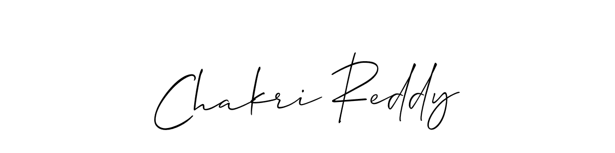 Create a beautiful signature design for name Chakri Reddy. With this signature (Allison_Script) fonts, you can make a handwritten signature for free. Chakri Reddy signature style 2 images and pictures png