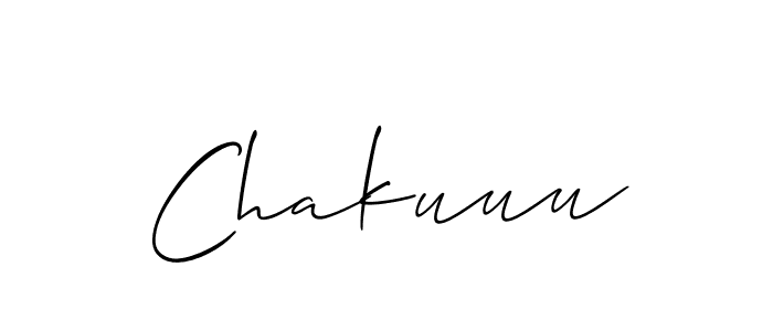 if you are searching for the best signature style for your name Chakuuu. so please give up your signature search. here we have designed multiple signature styles  using Allison_Script. Chakuuu signature style 2 images and pictures png