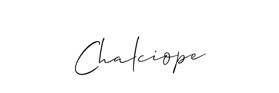 Also You can easily find your signature by using the search form. We will create Chalciope name handwritten signature images for you free of cost using Allison_Script sign style. Chalciope signature style 2 images and pictures png