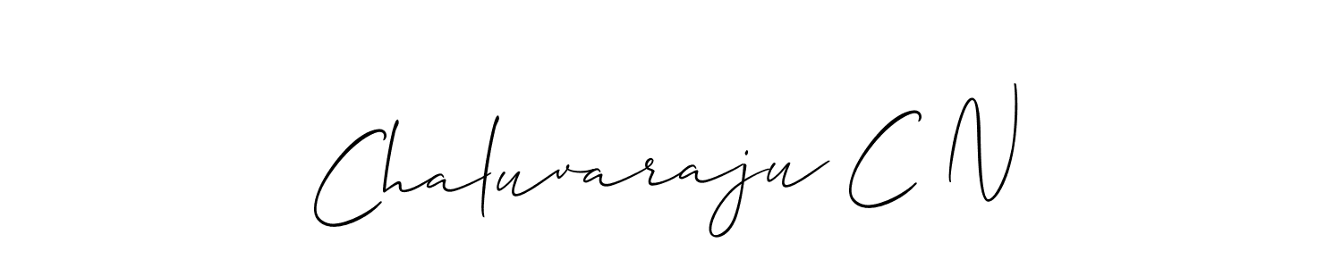 Once you've used our free online signature maker to create your best signature Allison_Script style, it's time to enjoy all of the benefits that Chaluvaraju C N name signing documents. Chaluvaraju C N signature style 2 images and pictures png
