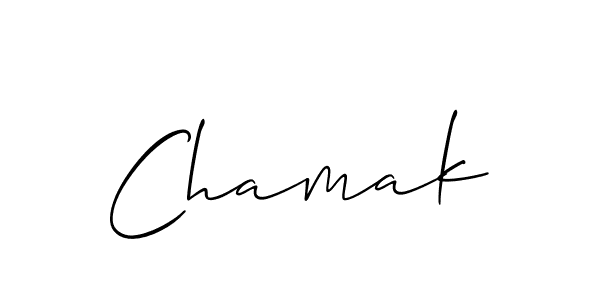 Similarly Allison_Script is the best handwritten signature design. Signature creator online .You can use it as an online autograph creator for name Chamak. Chamak signature style 2 images and pictures png
