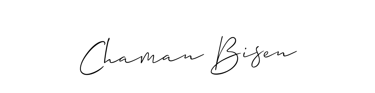 You can use this online signature creator to create a handwritten signature for the name Chaman Bisen. This is the best online autograph maker. Chaman Bisen signature style 2 images and pictures png
