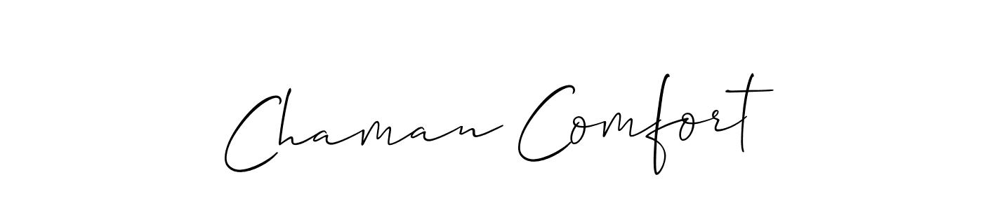 This is the best signature style for the Chaman Comfort name. Also you like these signature font (Allison_Script). Mix name signature. Chaman Comfort signature style 2 images and pictures png