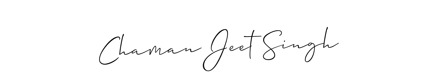 You should practise on your own different ways (Allison_Script) to write your name (Chaman Jeet Singh) in signature. don't let someone else do it for you. Chaman Jeet Singh signature style 2 images and pictures png