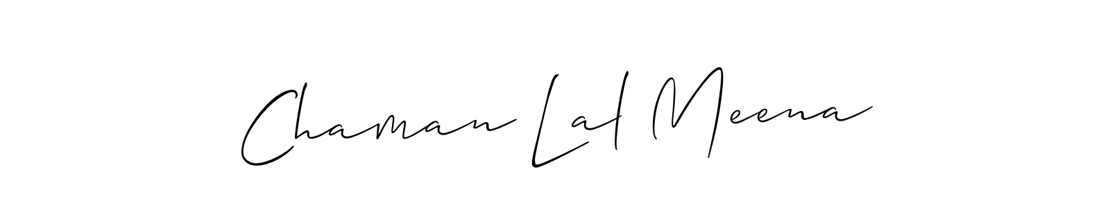Make a beautiful signature design for name Chaman Lal Meena. Use this online signature maker to create a handwritten signature for free. Chaman Lal Meena signature style 2 images and pictures png