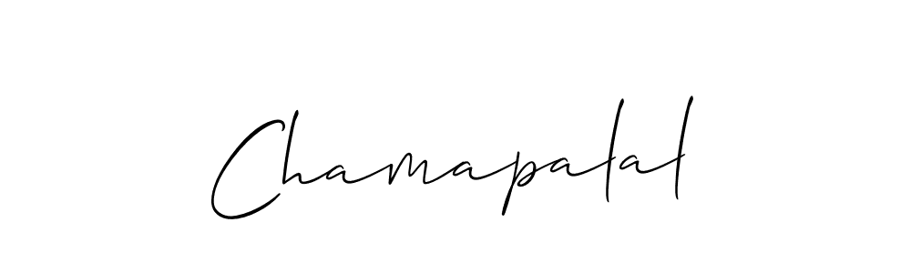 Make a beautiful signature design for name Chamapalal. Use this online signature maker to create a handwritten signature for free. Chamapalal signature style 2 images and pictures png