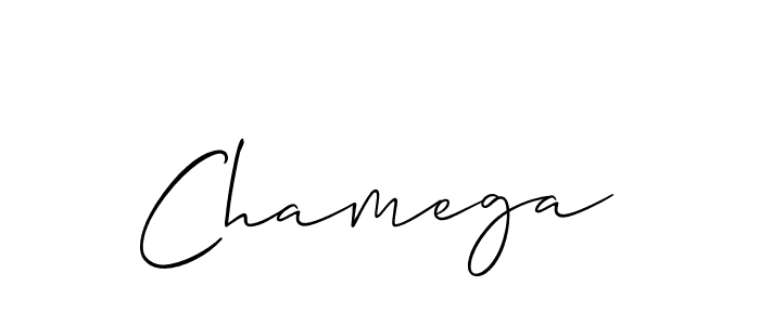 Also You can easily find your signature by using the search form. We will create Chamega name handwritten signature images for you free of cost using Allison_Script sign style. Chamega signature style 2 images and pictures png