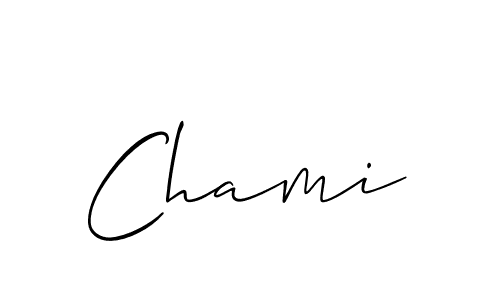 Also You can easily find your signature by using the search form. We will create Chami name handwritten signature images for you free of cost using Allison_Script sign style. Chami signature style 2 images and pictures png