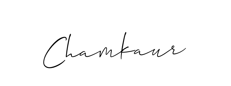 Make a beautiful signature design for name Chamkaur. Use this online signature maker to create a handwritten signature for free. Chamkaur signature style 2 images and pictures png