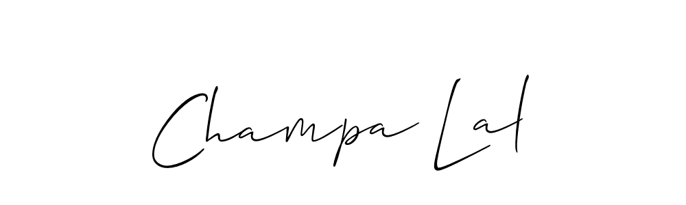 Once you've used our free online signature maker to create your best signature Allison_Script style, it's time to enjoy all of the benefits that Champa Lal name signing documents. Champa Lal signature style 2 images and pictures png