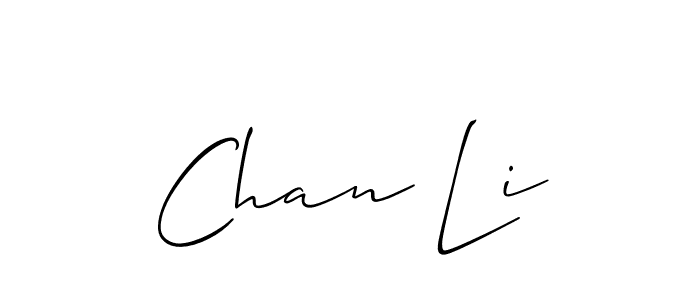 Make a short Chan Li signature style. Manage your documents anywhere anytime using Allison_Script. Create and add eSignatures, submit forms, share and send files easily. Chan Li signature style 2 images and pictures png