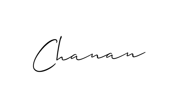 The best way (Allison_Script) to make a short signature is to pick only two or three words in your name. The name Chanan include a total of six letters. For converting this name. Chanan signature style 2 images and pictures png